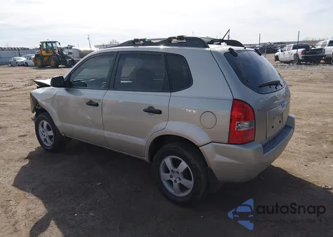 2006 Hyundai Tucson Gl из США, поврежденный, VIN KM8JM12B16U382744